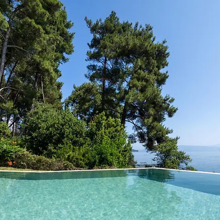 别墅 Beachfront Achillion Bay In Corfu