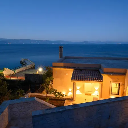 别墅 Beachfront Achillion Bay In Corfu
